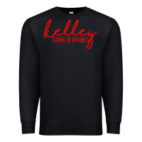 Black kelley school of business Premium Sweatshirt - linhVisuals