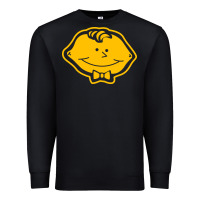 Black lemonhead vintage Premium Sweatshirt - linhVisuals