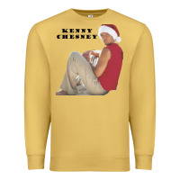 Antique Gold KENNY CHESNEY Premium Sweatshirt - linhVisuals