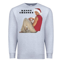Heather Grey KENNY CHESNEY Premium Sweatshirt - linhVisuals