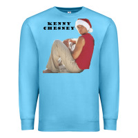 Ocean Blue KENNY CHESNEY Premium Sweatshirt - linhVisuals