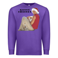 Purple KENNY CHESNEY Premium Sweatshirt - linhVisuals
