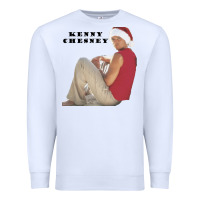 White KENNY CHESNEY Premium Sweatshirt - linhVisuals