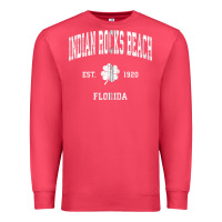 Cardinal indian rocks beach florida vintage shamrock sports zip hoodie Premium Sweatshirt - linhVisuals