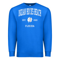 True Royal indian rocks beach florida vintage shamrock sports zip hoodie Premium Sweatshirt - linhVisuals