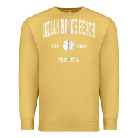 Antique Gold indian rocks beach florida vintage shamrock sports zip hoodie Premium Sweatshirt - linhVisuals