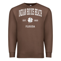 Chestnut indian rocks beach florida vintage shamrock sports zip hoodie Premium Sweatshirt - linhVisuals