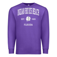 Purple indian rocks beach florida vintage shamrock sports zip hoodie Premium Sweatshirt - linhVisuals