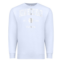 White indian rocks beach florida vintage shamrock sports zip hoodie Premium Sweatshirt - linhVisuals