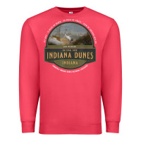 Cardinal indiana dunes national park lake michigan beach trails t shirt Premium Sweatshirt - linhVisuals