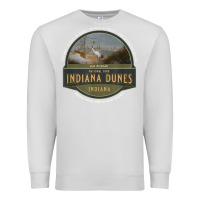 Dove Grey indiana dunes national park lake michigan beach trails t shirt Premium Sweatshirt - linhVisuals