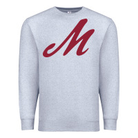 Heather Grey Muhlenberg College Premium Sweatshirt - linhVisuals