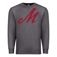 Charcoal Heather Muhlenberg College Premium Sweatshirt - linhVisuals