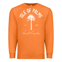 Carrot isle of palms sc palm tree isle of palms beach gift pullover hoodie Premium Sweatshirt - linhVisuals
