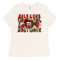 Bone Self love is the best love Ladies Tee - FaDigitalArtStudio