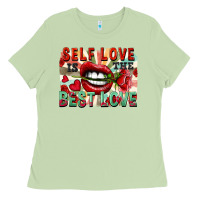 Matcha Self love is the best love Ladies Tee - FaDigitalArtStudio