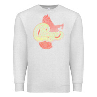 Oatmeal Heather VINTAGE CHICAGO Premium Sweatshirt - linhVisuals