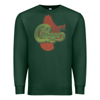 Sports Green VINTAGE CHICAGO Premium Sweatshirt - linhVisuals