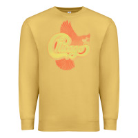 Antique Gold VINTAGE CHICAGO Premium Sweatshirt - linhVisuals