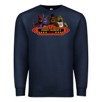 Navy FREDDY FAZBEAR'S Premium Sweatshirt - linhVisuals