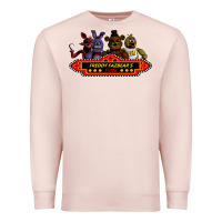 Pale Pink FREDDY FAZBEAR'S Premium Sweatshirt - linhVisuals