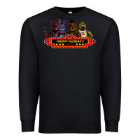 Black FREDDY FAZBEAR'S Premium Sweatshirt - linhVisuals