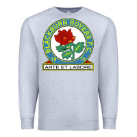 Heather Grey blackburn-fc Premium Sweatshirt - linhVisuals
