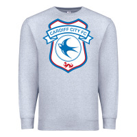 Heather Grey cardiff-city-fc Premium Sweatshirt - linhVisuals