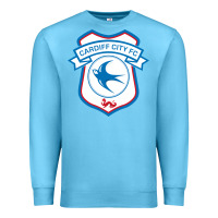 Ocean Blue cardiff-city-fc Premium Sweatshirt - linhVisuals