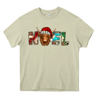 Mossy noel long haired shaggy cow Heavy Core Tee - Jasminsmagicworld