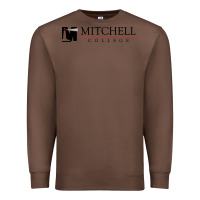 Chestnut Mitchell College Premium Sweatshirt - linhVisuals