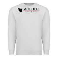 Dove Grey Mitchell College Premium Sweatshirt - linhVisuals