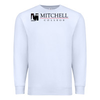 White Mitchell College Premium Sweatshirt - linhVisuals