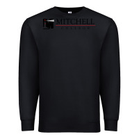 Black Mitchell College Premium Sweatshirt - linhVisuals