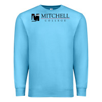 Ocean Blue Mitchell College Premium Sweatshirt - linhVisuals