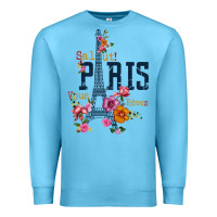 Ocean Blue PARIS Premium Sweatshirt - linhVisuals