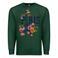 Sports Green PARIS Premium Sweatshirt - linhVisuals