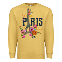 Antique Gold PARIS Premium Sweatshirt - linhVisuals