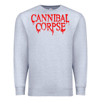 Heather Grey cannibal music Premium Sweatshirt - linhVisuals