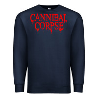 Navy cannibal music Premium Sweatshirt - linhVisuals