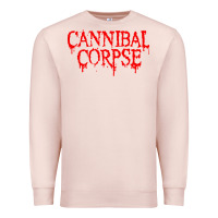 Pale Pink cannibal music Premium Sweatshirt - linhVisuals