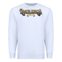 White 2022#ROCKLAHOMA Premium Sweatshirt - linhVisuals