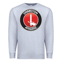 Heather Grey charlton-fc Premium Sweatshirt - linhVisuals