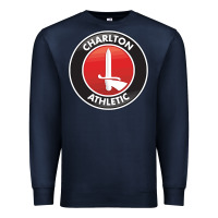 Navy charlton-fc Premium Sweatshirt - linhVisuals