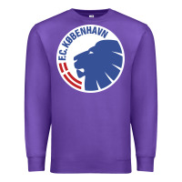 Purple fc-københavn Premium Sweatshirt - linhVisuals
