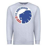 Heather Grey fc-københavn Premium Sweatshirt - linhVisuals