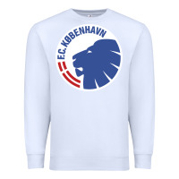 White fc-københavn Premium Sweatshirt - linhVisuals