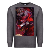 Charcoal Heather hazbin, hazbin hotel alastor, jeby,angel dust, demon Premium Sweatshirt - linhVisuals