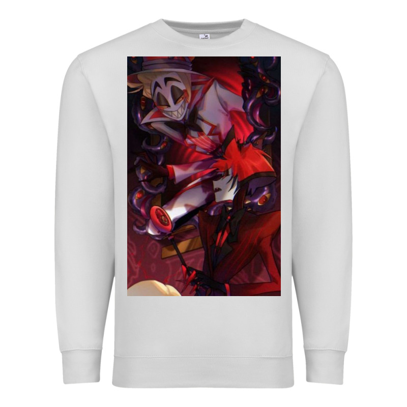 Hazbin, Hazbin Hotel Alastor, Jeby,angel Dust, Demon Premium Sweatshirt by linhVisuals | Teevron