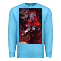 Ocean Blue hazbin, hazbin hotel alastor, jeby,angel dust, demon Premium Sweatshirt - linhVisuals